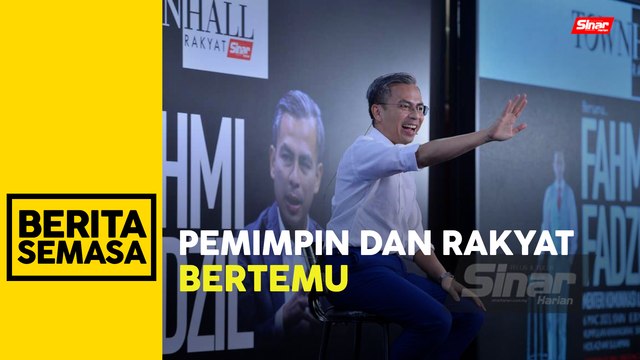 Town Hall Rakyat platform terbaik menteri