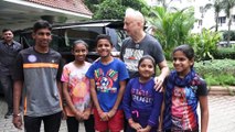 Anupam Kher celebrates his birthday with kids