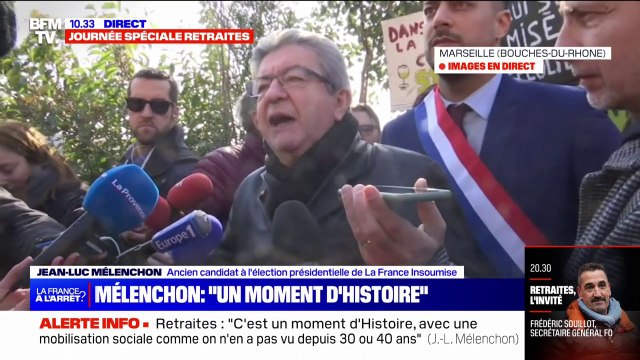 Jean-Luc Mélenchon: Le président aurait tort de compter sur le pourrissement et la fatigue populaire