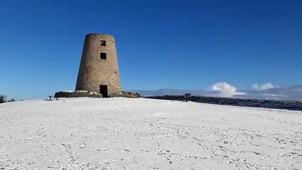 Snow on Cleadon Hills, March 2023