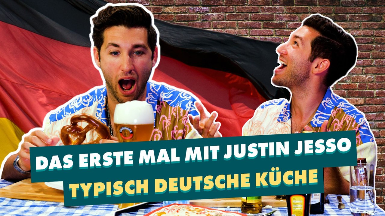 Amerikaner Justin Jesso probiert typisch deutsches Essen!