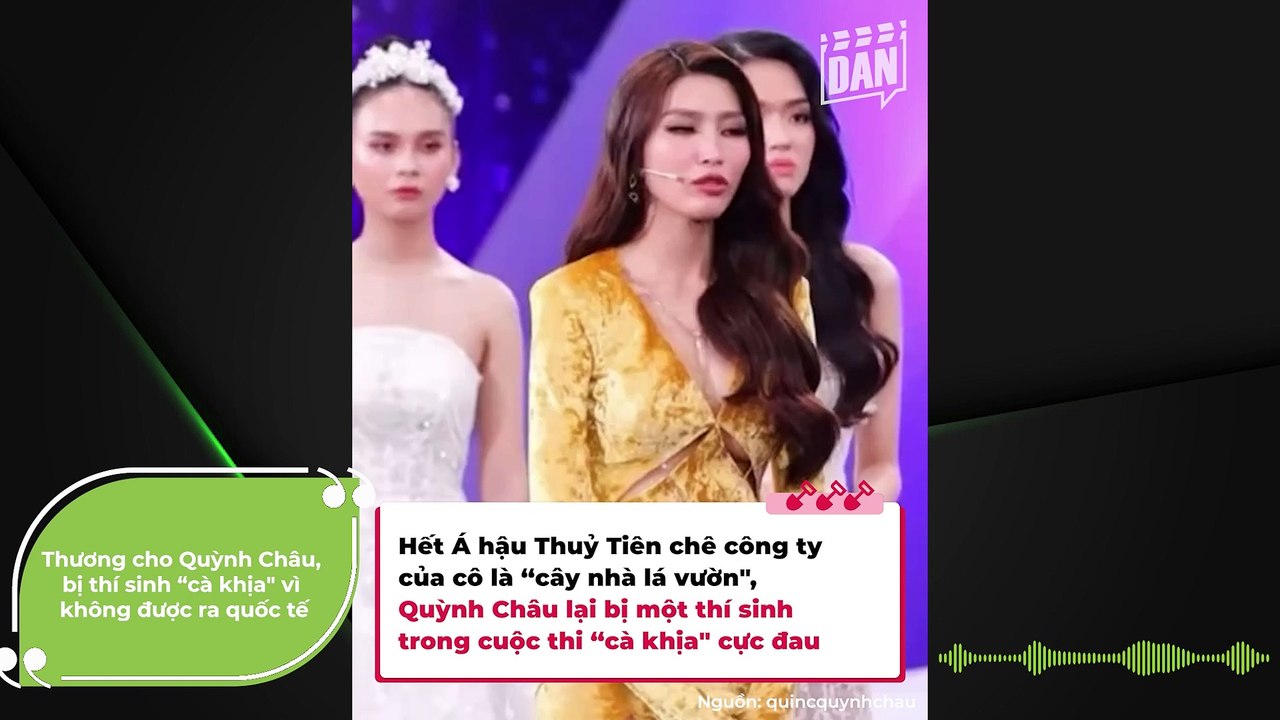 Thương cho Quỳnh Châu, bị thí sinh “cà khịa" vì không được ra quốc tế: Sự nghiệp thi cử lận đận, hụt vương miện trong nuối tiếc | Điện Ảnh Net