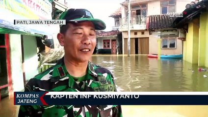 Banjir Rendam Ribuan Rumah Warga di Pati