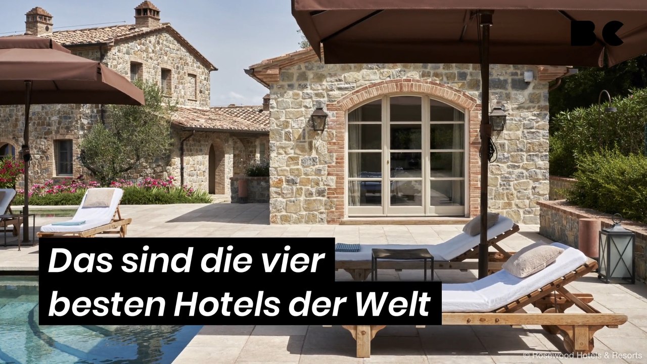 Das sind die vier besten Hotels der Welt