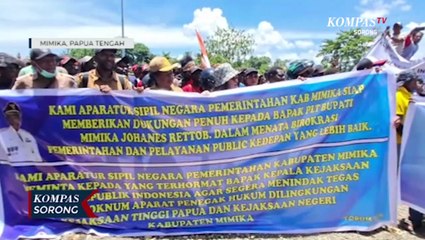 Ini Permintaan Ribuan Pendukung Terdakwa Johannes Rettob Pada Kejaksaan