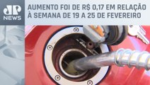 Preço do litro da gasolina sobe a R$ 5,25 nos postos, diz ANP
