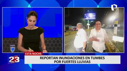 Inundaciones en Tumbes: congresista Héctor Ventura pide presencia de ministros