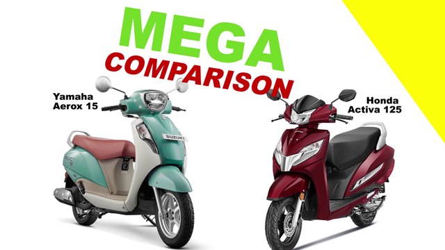 Suzuki Access 125 vs Honda Activa 125