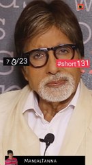 Amitabh Bachchan injured #manjaltanna