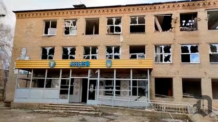 Ruina y destrucción en el epicentro del conflicto