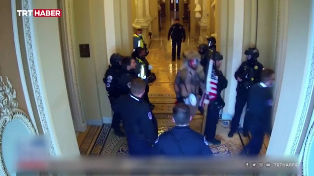 ABD'deki kanlı kongre baskınının yeni görüntüleri ortaya çıktı