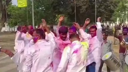 మంచిర్యాల: హోలీ వేడుకల్లో పాల్గొన్న జిల్లా పోలీసులు