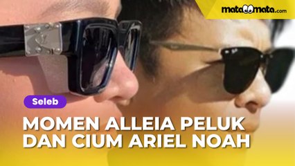 Momen Alleia Peluk dan Cium Ariel NOAH di Depan Umum Jadi Sorotan: Kirain Pacar Baru