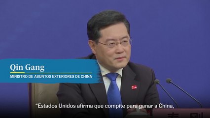 Qin Gang advierte de la posibilidad de un “conflicto” si “Estados Unidos no pisa el freno” en su estrategia de contención de China