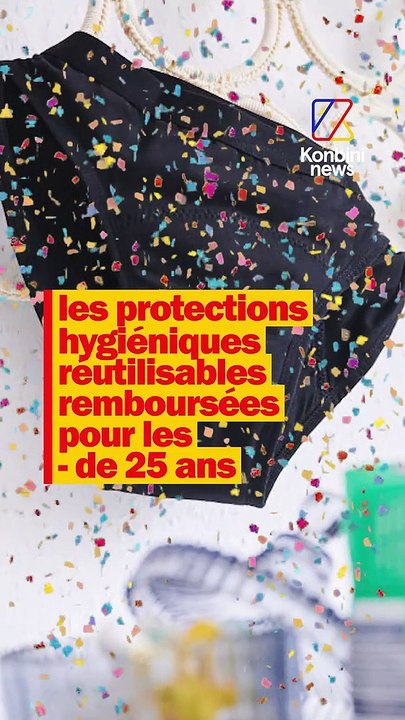 Les protections hygiéniques réutilisables enfin remboursées pour les moins de 25 ans !