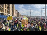 Grève générale du 7 mars : nos images en direct de la manifestation à Marseille