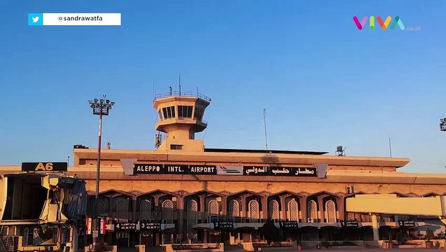 Israel Gempur Bandara Aleppo di Suriah