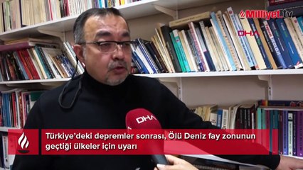 Ölü Deniz fay zonuna dikkat! "5- 10 yıl içerisinde büyük depremler olabilir"