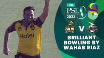 Brilliant Bowling By Wahab Riaz | Peshawar Zalmi vs Lahore Qalandars | Match 23 | HBL PSL 8 | MI2T