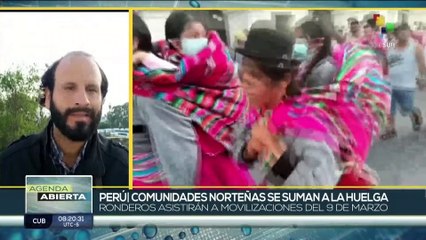 Comunidades norteñas se unen a huelga indefinida en Perú