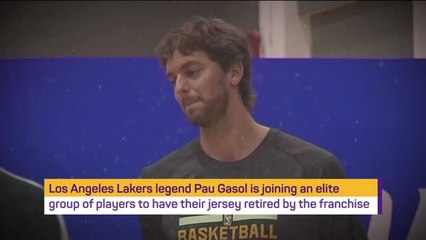 下载视频: Pau Gasol - a Lakers Legend