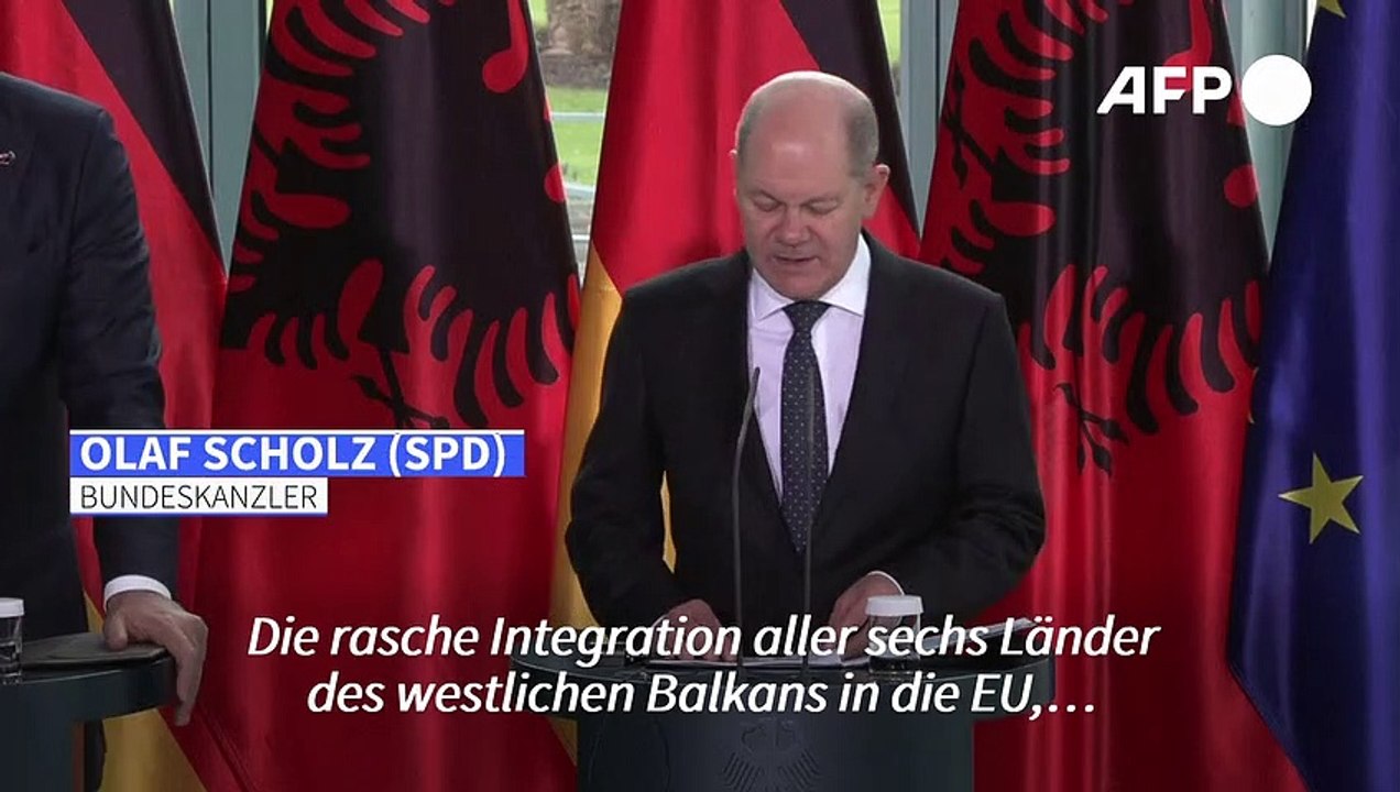 Scholz: Rasche EU-Integration des Westbalkans ist strategisch bedeutend