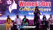 MLC Kavitha Participates In Women's Day Celebrations At Malla Reddy College _ V6 News