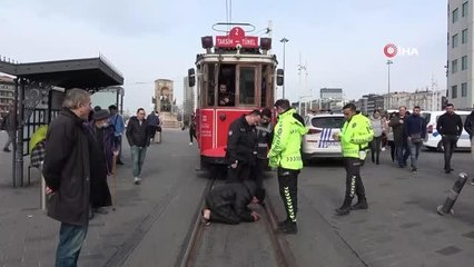 Taksim'de güvenlik önlemleri arttırıldı