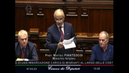 Ministro Piantedosi: governo impedisce soccorsi? Grave falsità