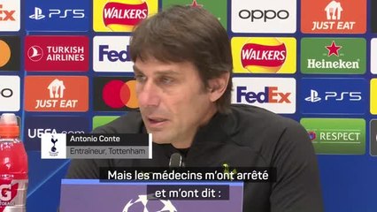 8es - Conte : "Je voulais revenir plus tôt"