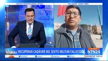 “Familiares de los miembros del Ejército fallecidos están pidiendo justicia”: periodista en Puno, Perú.