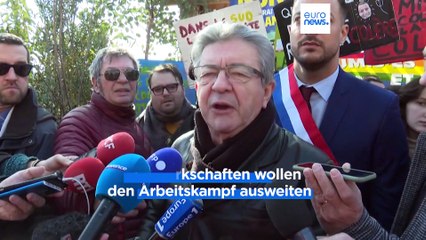 Parole Stillstand: Breite Mobilisierung gegen Macrons Rentenreform legt Frankreich lahm