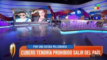 Fabián Cubero tendría prohibido salir del país por una deuda millonaria por Nicole Neumann