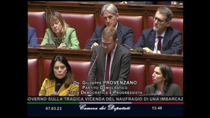 Cutro, Provenzano: governo sia indagato per strage colposa