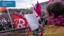 Cientos de personas se concentran en Francia para protestar contra la reforma de las pensiones