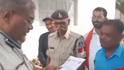 सीधी: पशु क्रूरता पर अंकुश लगाने शिव सैनिकों ने एसपी को सौंपा आवेदन