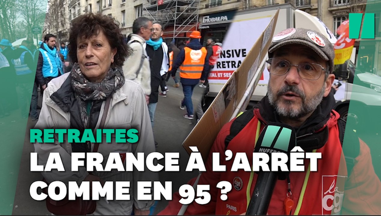 Retraites: une grève pour mettre la France à l'arrêt comme en 1995 ?
