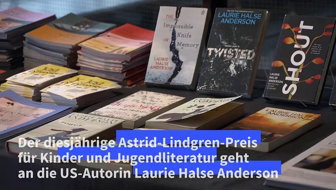 Astrid-lindgren-jugendbuchpreis geht an laurie halse anderson
