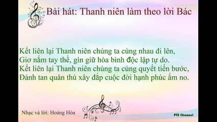 Bài hát: Thanh niên làm theo lời Bác