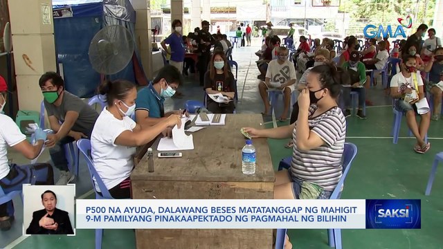 P500 na ayuda, dalawang beses matatanggap ng mahigit 9-M pamilyang pinakaapektado ng pagmahal ng bilihin | Saksi