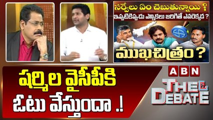 G. V Reddy : షర్మిల వైసీపీకి ఓటు వేస్తుందా .! | The Debate | ABN Telugu