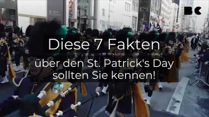 Diese 7 Fakten über den St. Patrick's Day sollten Sie kennen!