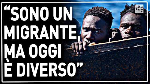 Migranti, la testimonianza da brividi in diretta ▷ Ripago la mia fortuna rispettando il mio paese