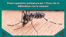 Preoccupazione prematura per i Virus che si diffondono con le zanzare