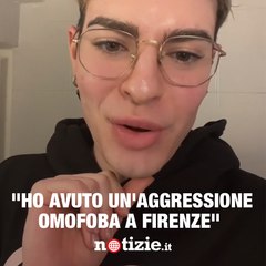 Tiktoker denuncia sui social l’aggressione omofoba