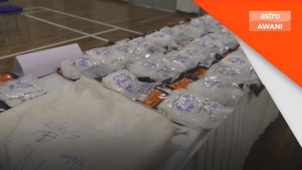 Syabu bernilai lebih RM28.6 juta dirampas
