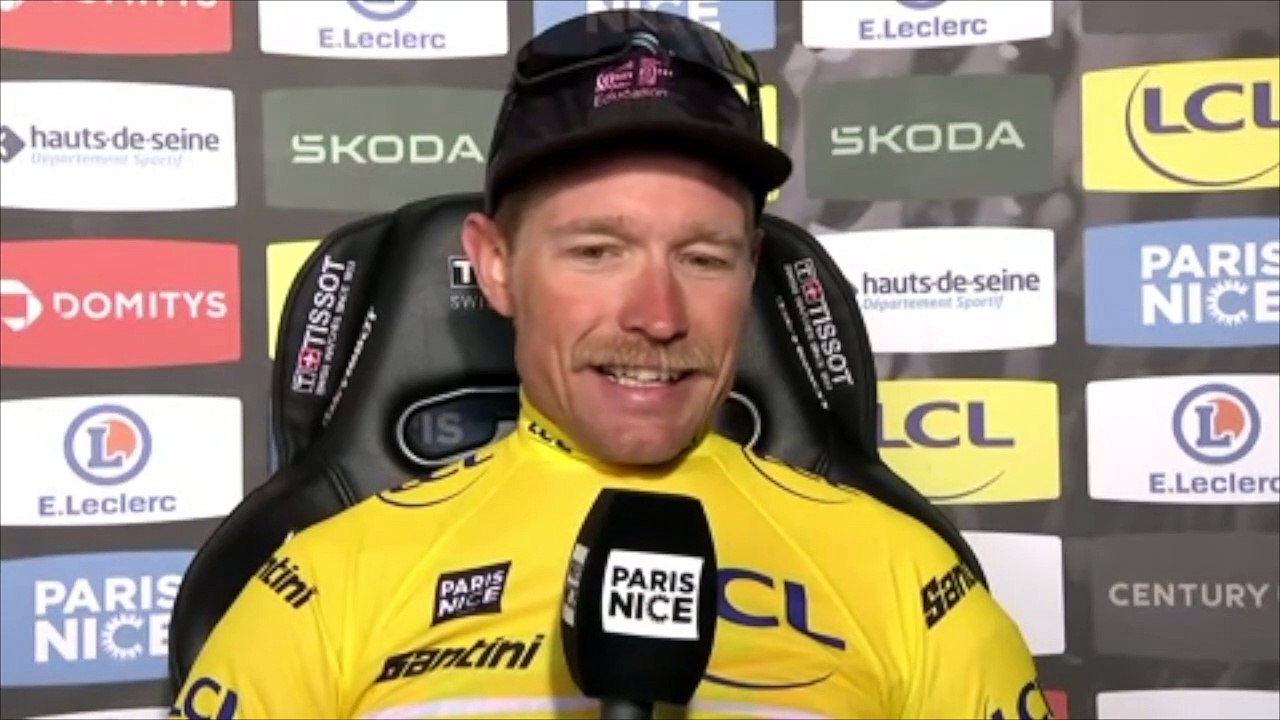 Paris-Nice 2023 - Magnus Cort Nielsen : "I'm very happy to have the leader's jersey. I didn't expect to wear yellow now"