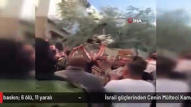İsrail güçlerinden Cenin Mülteci Kampı'na baskın: 6 ölü, 11 yaralı