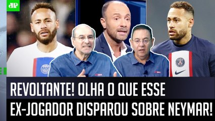 "QUE IDIOTICE! Ele era UMA BOS%@ de jogador e FALOU que o Neymar..." OLHA o que PROVOCOU REVOLTA!