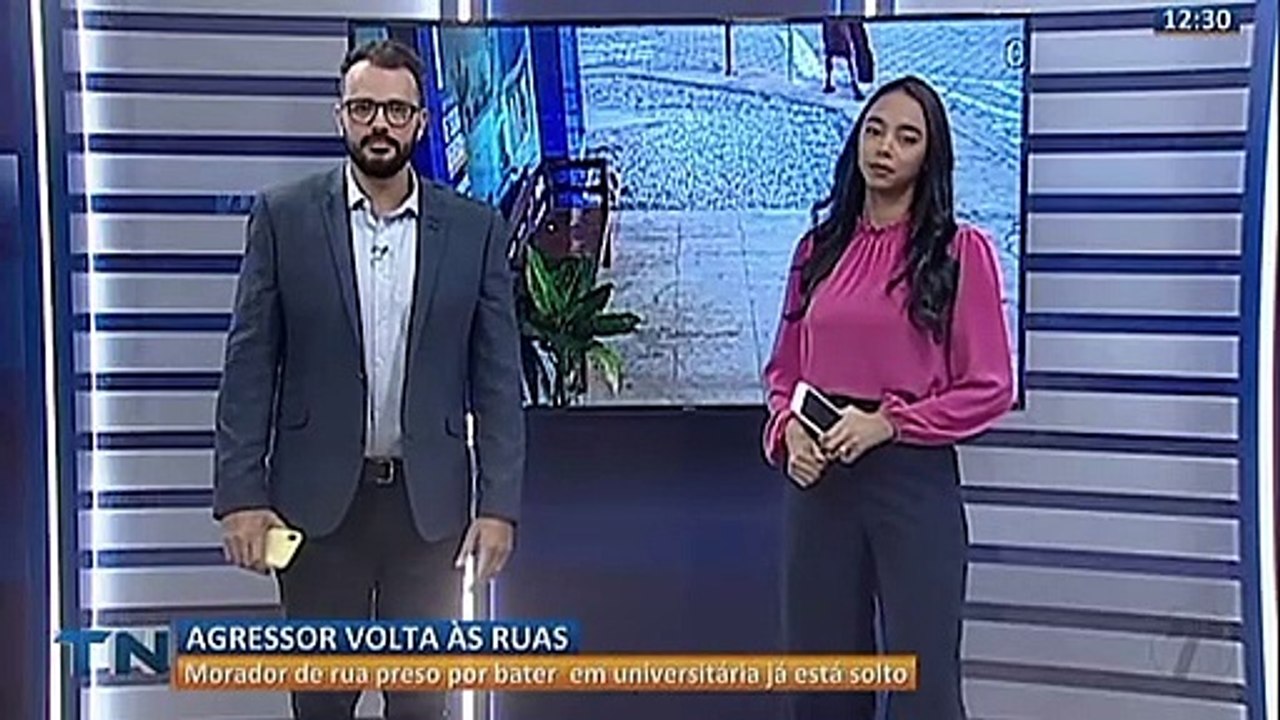 Morador de rua preso por agredir universitária é liberado